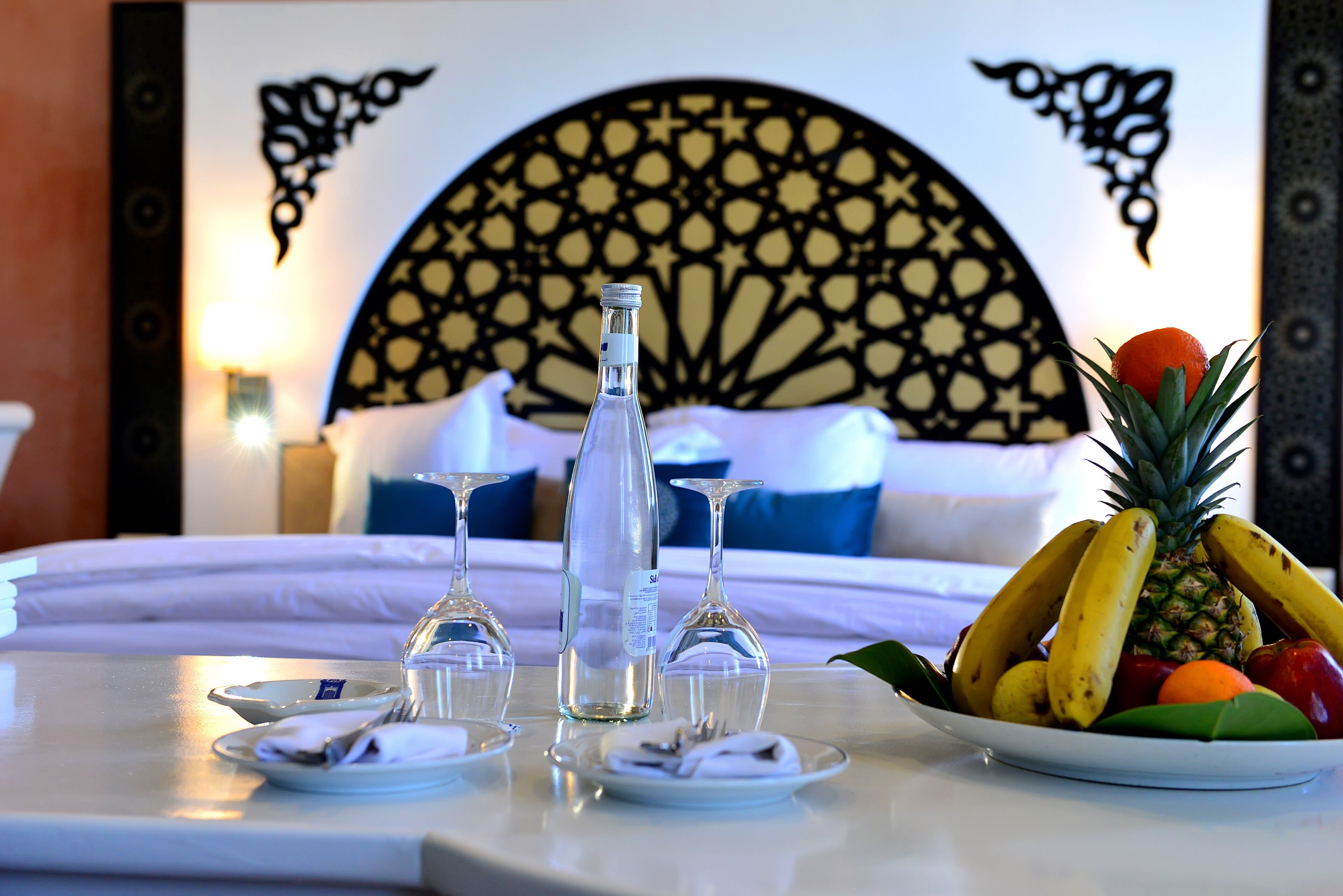 senior suite | living area | tv