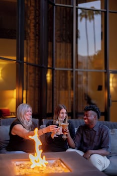 Fireplace at The McCormick Scottsdale