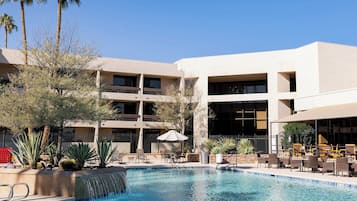 Outdoor pool, open 8:00 AM to 10:00 PM, cabanas (surcharge)
