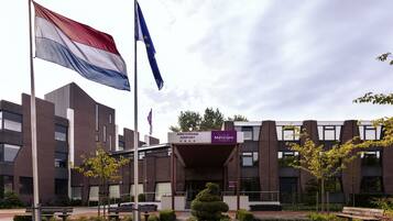 Uitzicht op de binnenplaats