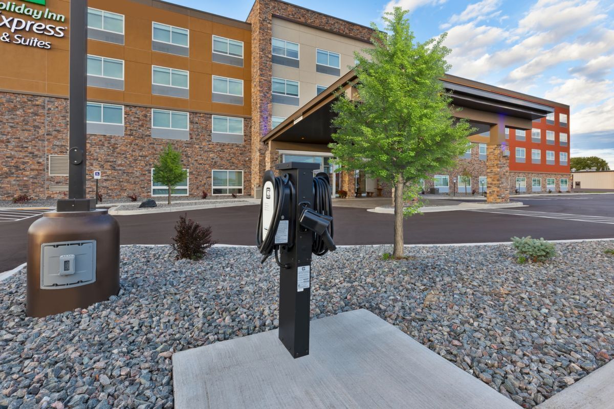 electric vehicle-charging station