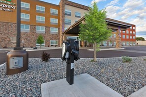 Electric vehicle-charging station