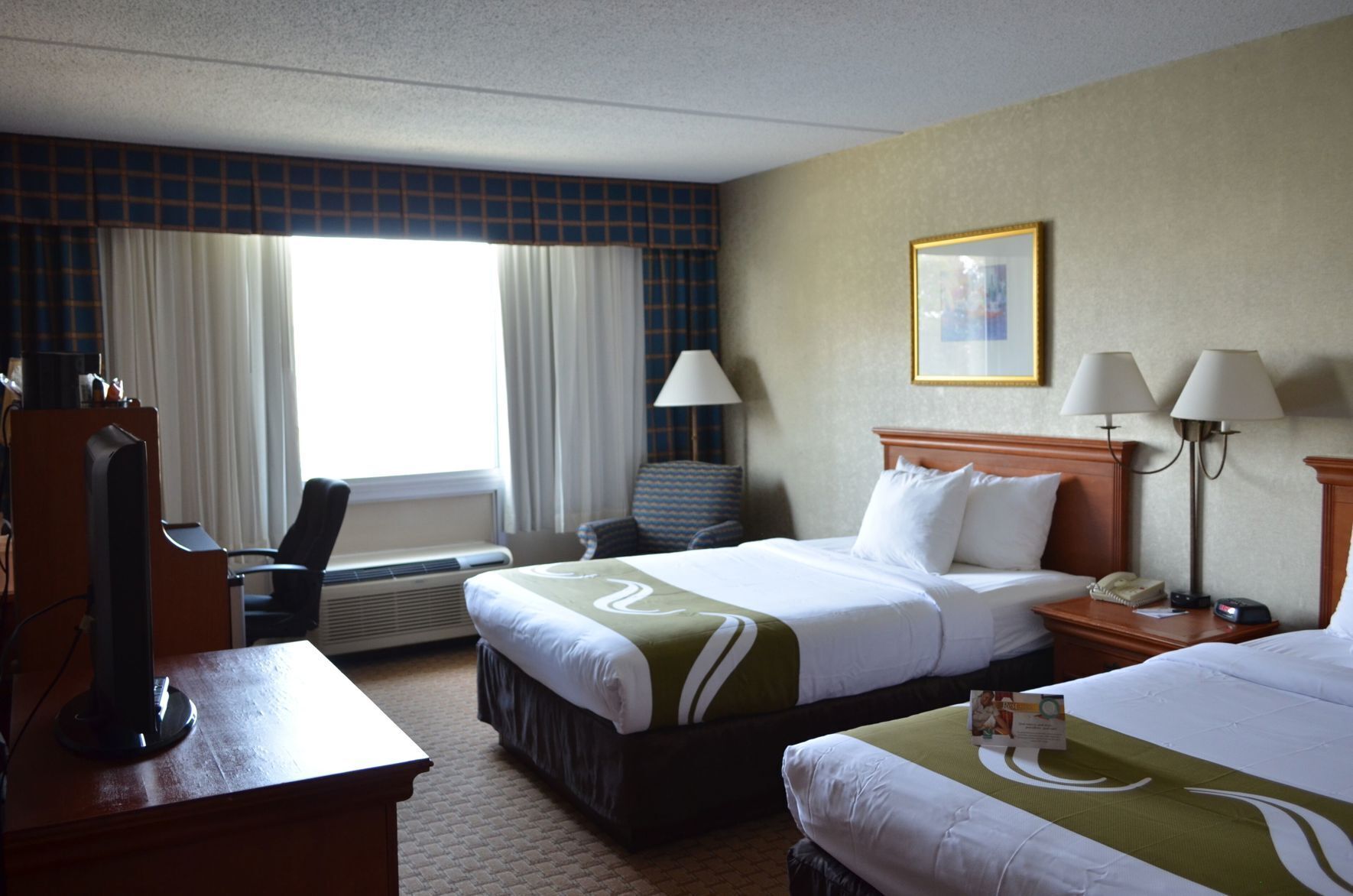 In-room safe, desk, blackout drapes, iron/ironing board