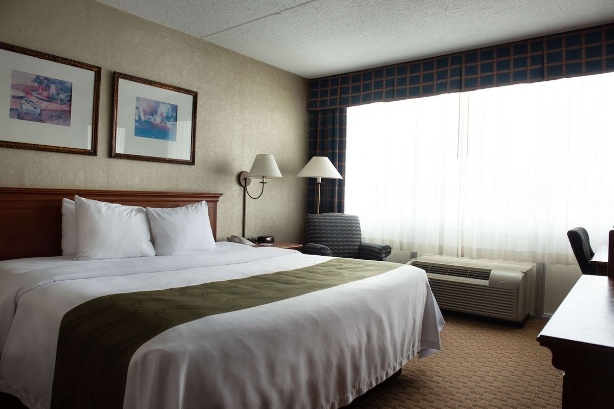 In-room safe, desk, blackout drapes, iron/ironing board