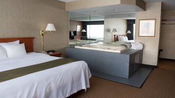 In-room safe, desk, blackout curtains, iron/ironing board