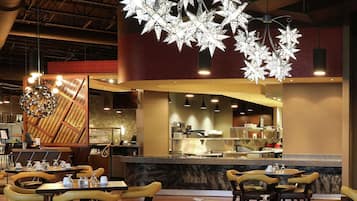 Frühstück und Abendessen, amerikanische Küche