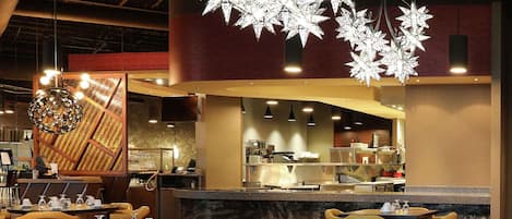 Breakfast and dinner served, American cuisine