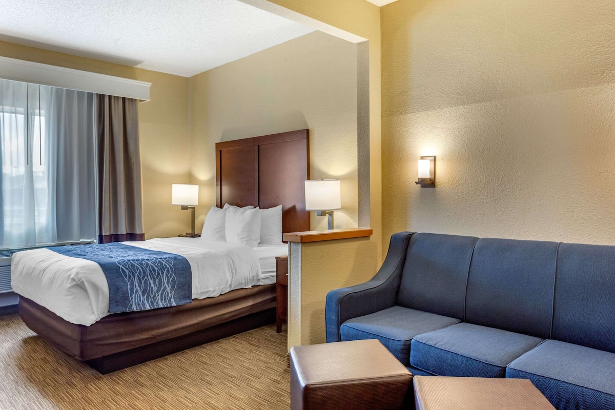 Suite, 1 Queen Bed with Sofa bed, Non Smoking | Premium bedding, down comforters, in-room safe, desk