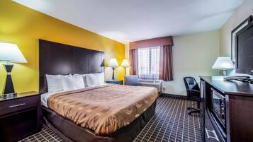 In-room safe, iron/ironing board, free WiFi, bed sheets