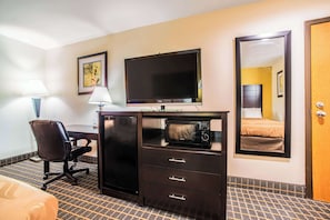 Room, 2 Double Beds, Accessible, Non Smoking | In-room safe, iron/ironing board, free WiFi, bed sheets