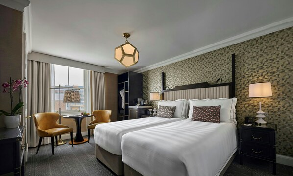 Bloomsbury Twin Room | Premium bedding, in-room safe, individually furnished, desk