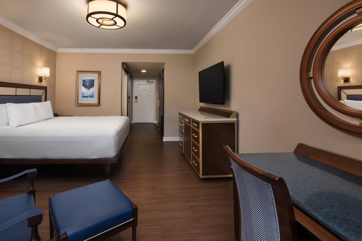 In-room safe, blackout drapes, iron/ironing board