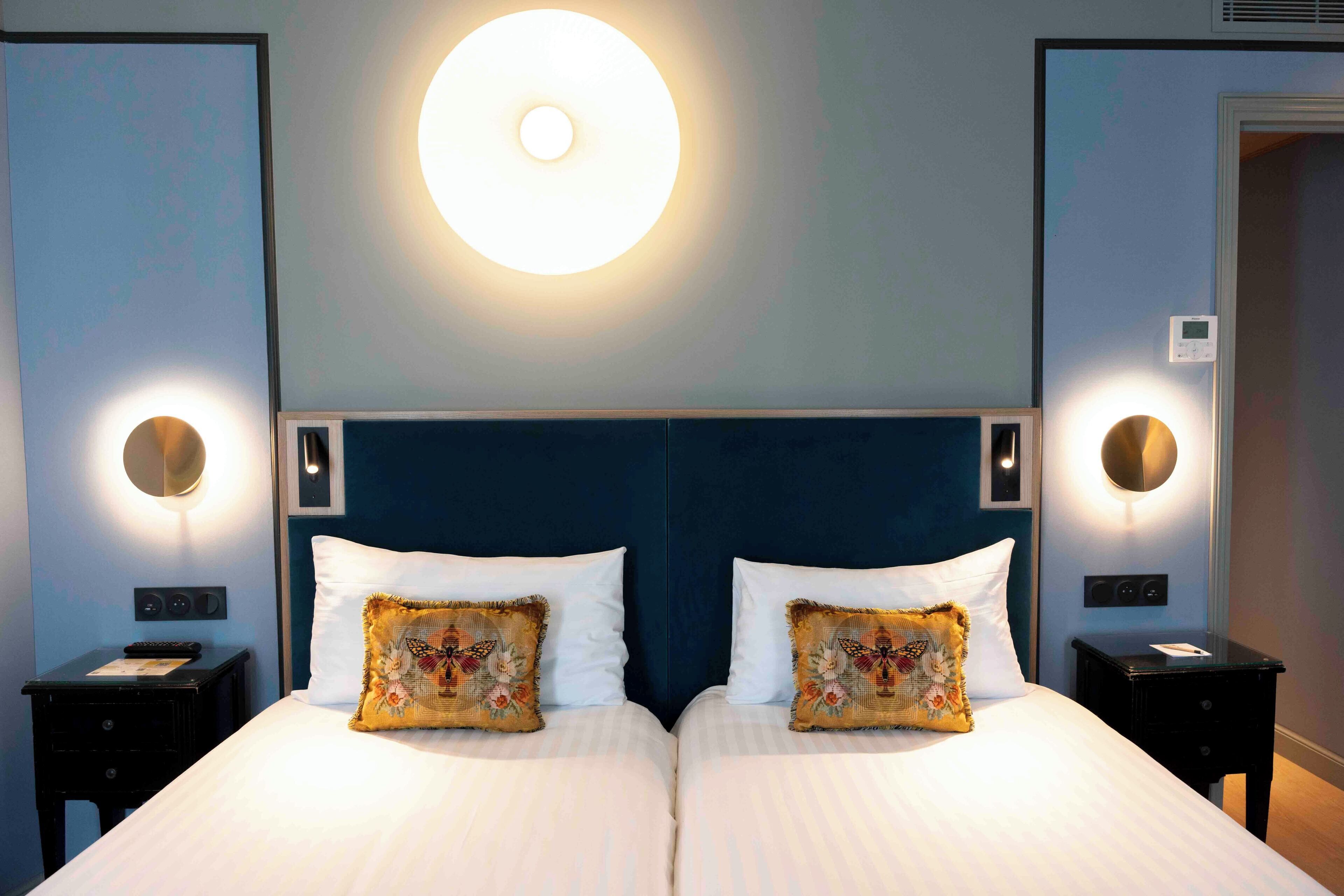 twin prestige room  | premium bedding, tempur-pedic beds, in-room safe, individually decorated