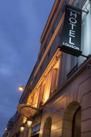 Front of property – evening/night