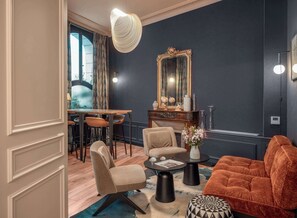 Sala de estar en el lobby