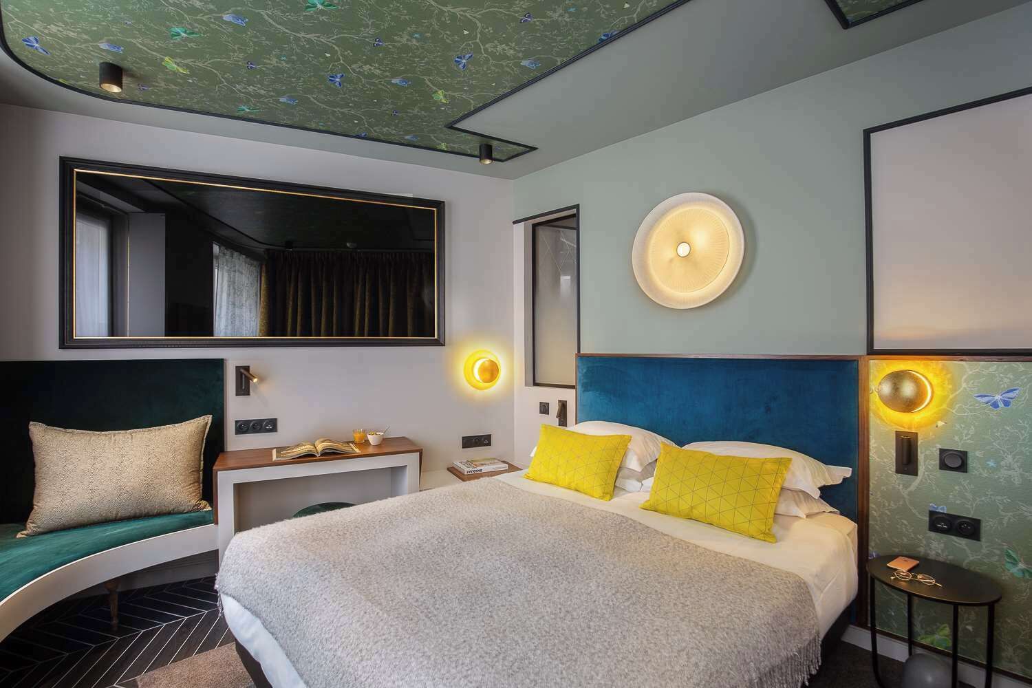 premium bedding, tempur-pedic beds, in-room safe, individually decorated