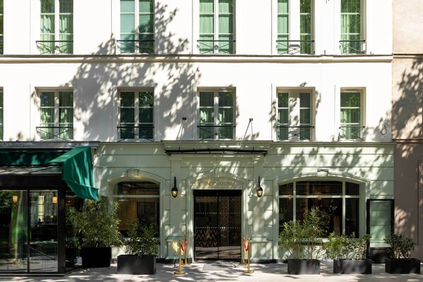 Façade de l’hébergement