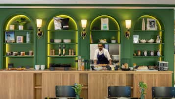 Daily buffet breakfast (EUR 25 per person)