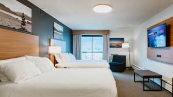 Deluxe Room, 2 Queen Beds | In-room safe, desk, blackout drapes, soundproofing