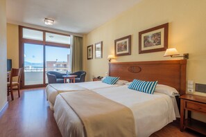 Minibar, desk, blackout drapes, soundproofing