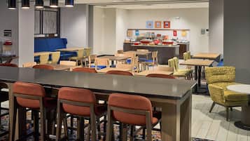 Free daily self-service breakfast