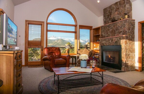 Residence 316 | Living room - The Stanley (Estes Park)