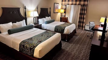 Premium bedding, in-room safe, desk, blackout curtains