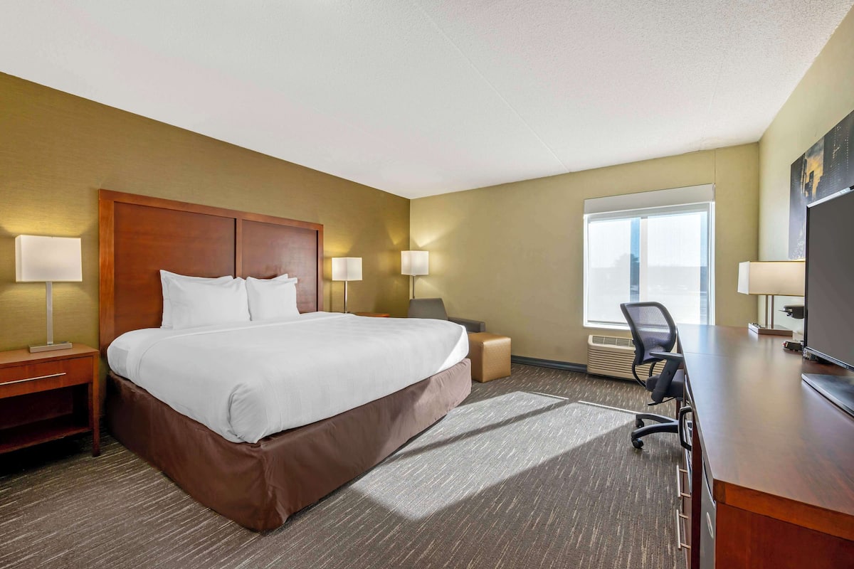 Chambre Standard, 1 très grand lit, non-fumeur | Bureau, espace de travail pour ordinateurs portables