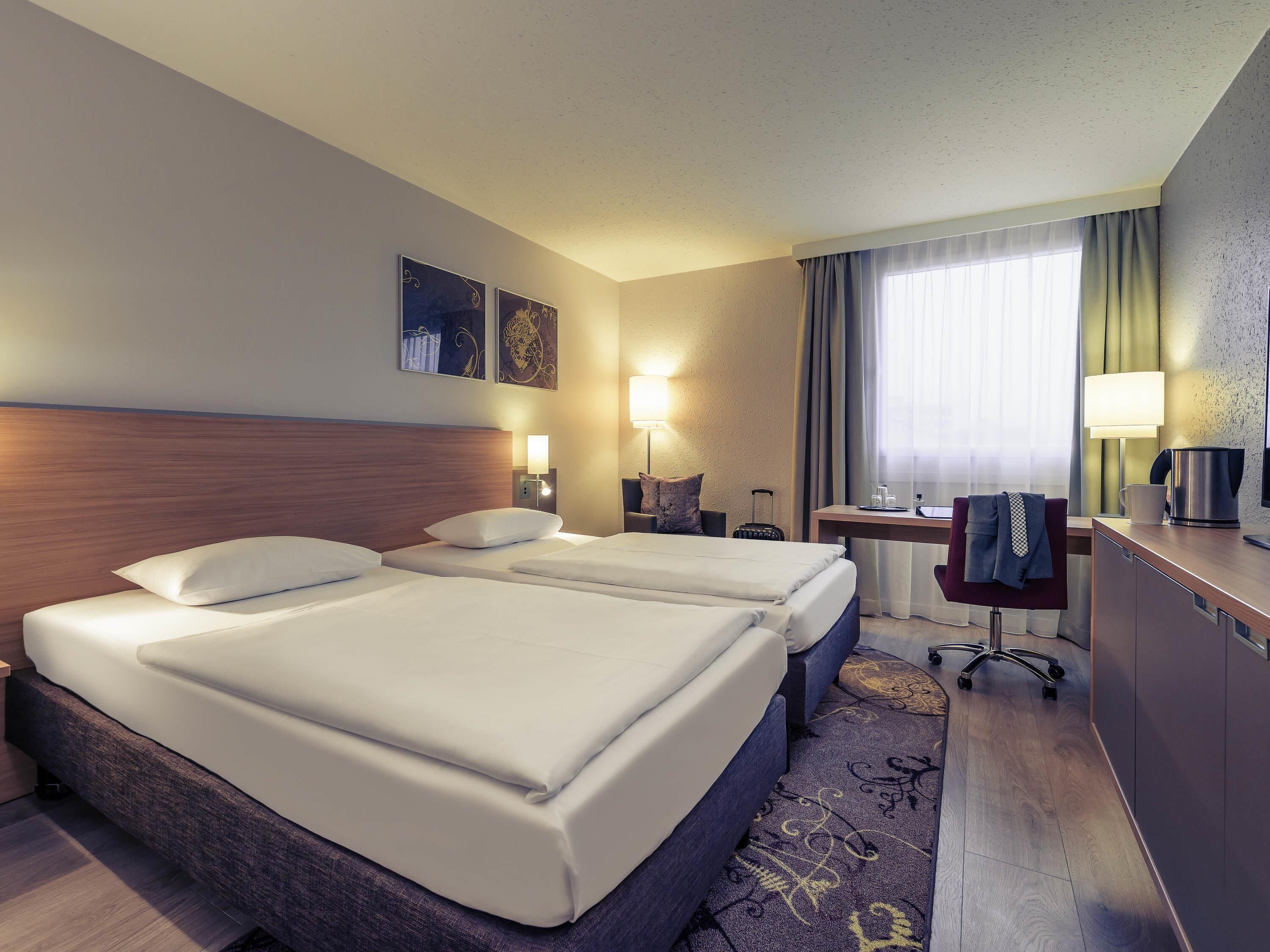Standard Room, Multiple Beds | Hypo-allergenic bedding, in-room safe, desk, laptop workspace