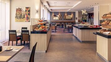 Daily buffet breakfast for a fee