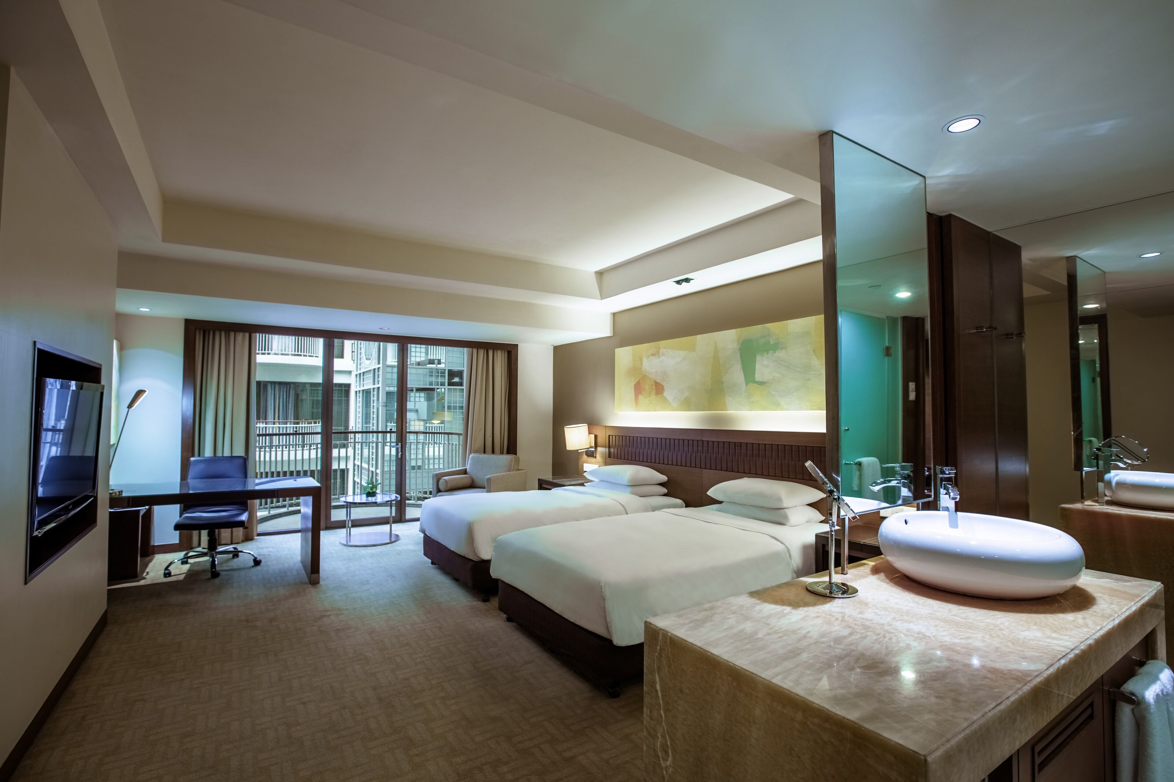 room, 2 single beds | in-room safe, desk, iron/ironing board, free cots/infant beds