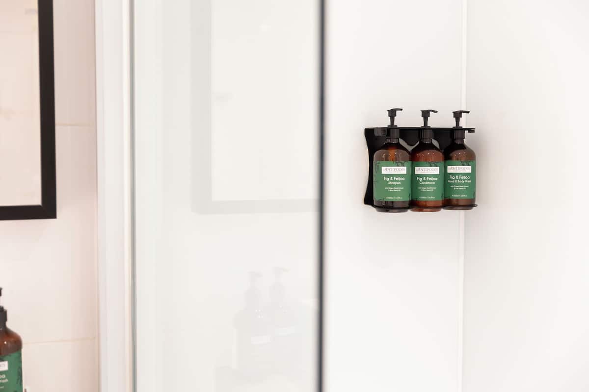 free toiletries, hair dryer, bathrobes, slippers