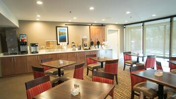 Free daily full breakfast