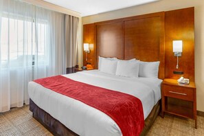 1 bilik tidur, peralatan tempat tidur premium, gebar bulu kapas 