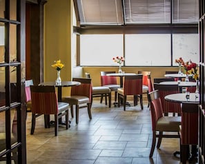 Free daily self-serve breakfast