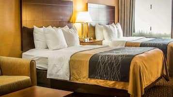 In-room safe, blackout curtains, iron/ironing board, free WiFi