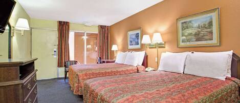 Caja de seguridad en la habitación y cortinas blackout