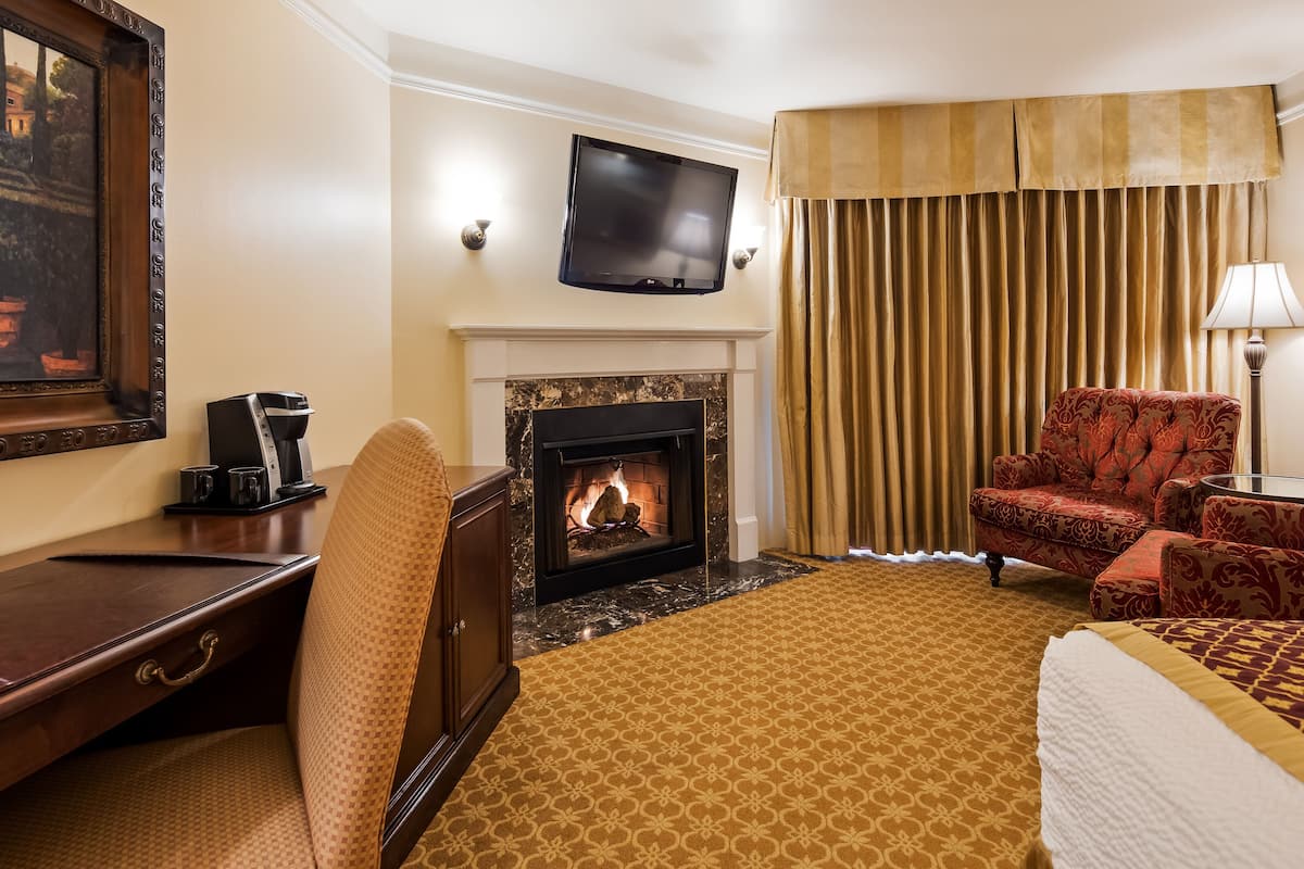 standard room, 1 king bed | in-room safe, individually decorated, individually furnished, desk