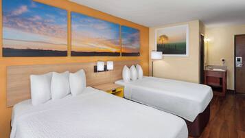 Zimmer, 2 Doppelbetten, Nichtraucher