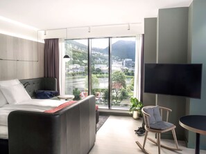 Junior Suite, 1 King Bed with Sofa bed, Lake View | View from room - Hotel Norge by Scandic (Bergen)