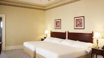 Premier Family Room | Hypo-allergenic bedding, minibar, in-room safe, desk