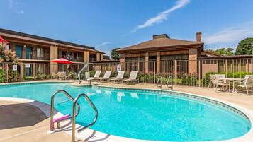 Seasonal outdoor pool