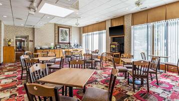 Free daily on-the-go breakfast