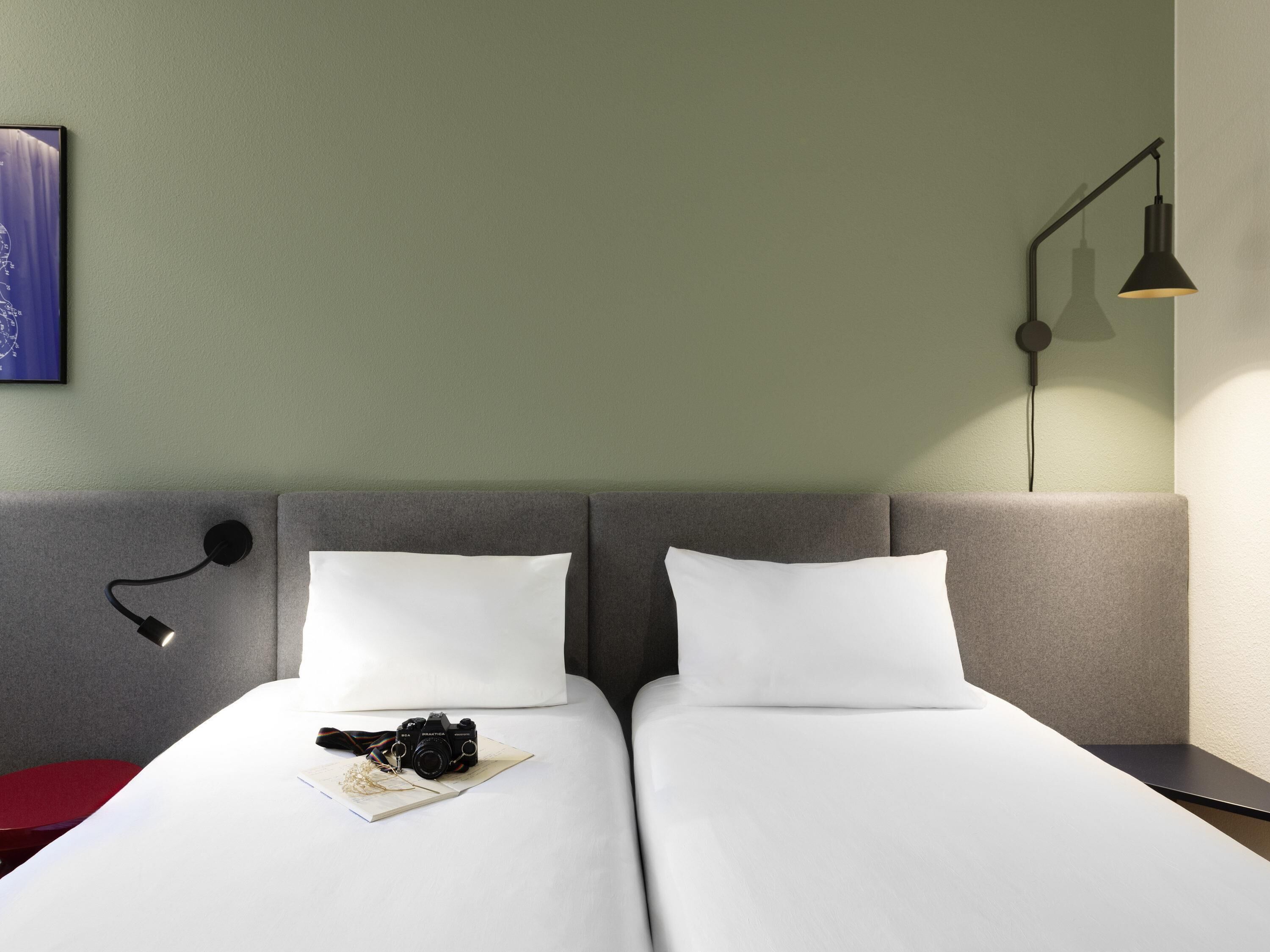 Standard Room, 2 Single Beds | 1 bedroom, premium bedding, individually furnished, desk