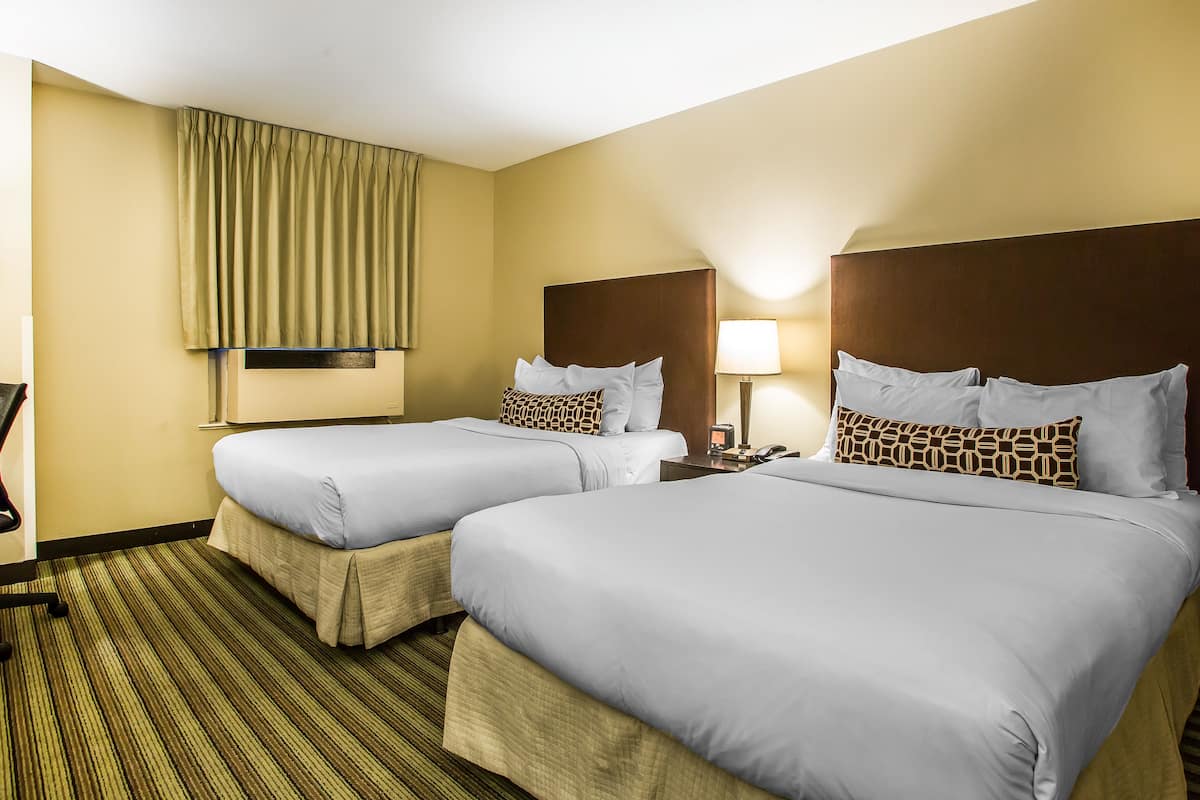 Premium bedding, desk, iron/ironing board, rollaway beds