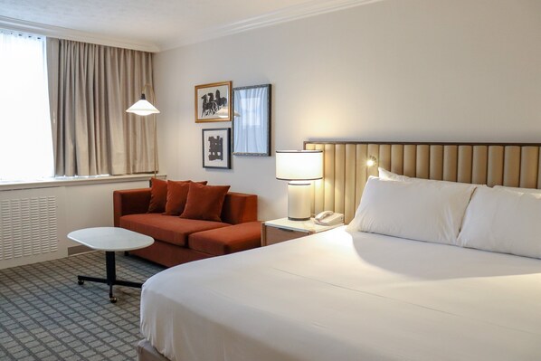 In-room safe, desk, blackout curtains, iron/ironing board