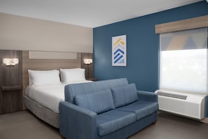 Standard Room, 1 King Bed (Extra Floor Space) | In-room safe, desk, laptop workspace, blackout drapes