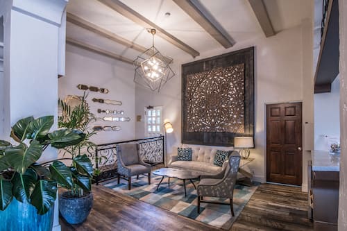 Sala de estar en el lobby