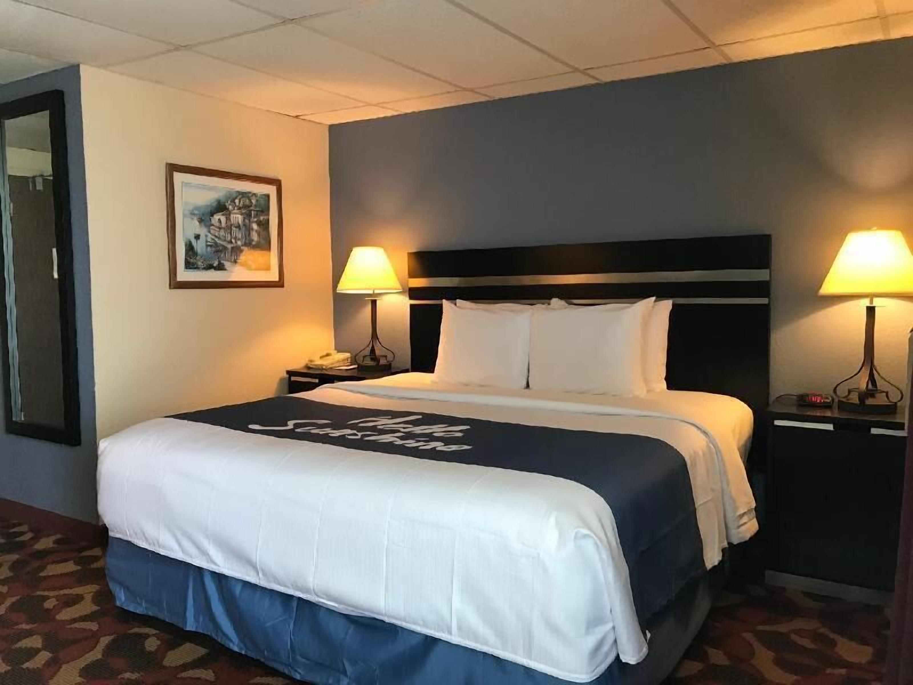 Pillow-top beds, in-room safe, desk, iron/ironing board