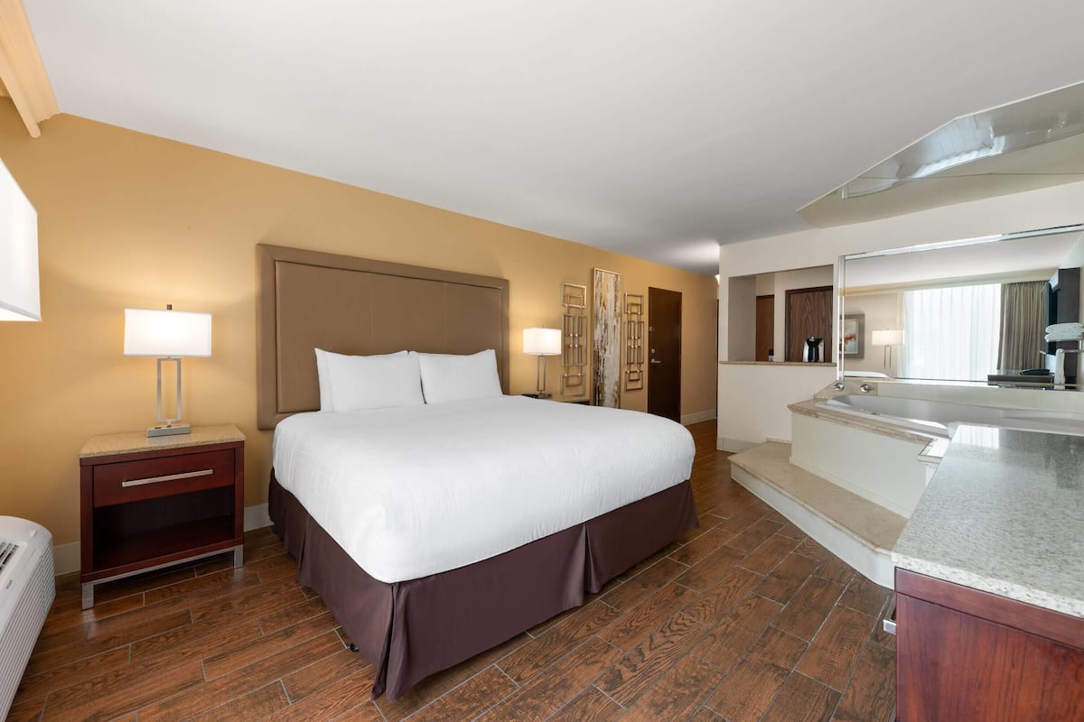 Deluxe Suite, 1 King Bed, Non Smoking (One-Bedroom Suite) | Premium bedding, pillowtop beds, in-room safe, desk